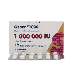 Оспен (Феноксиметилпенициллин) табл. 1млн. МЕ №12 в Челябинске и области фото