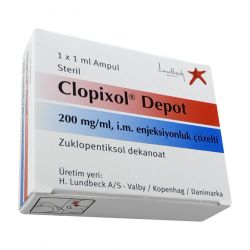 Клопиксол Депо 200 мг/мл р-р для в/м введения (масляный) 1мл №1 (1 амп!!!) в Челябинске и области фото