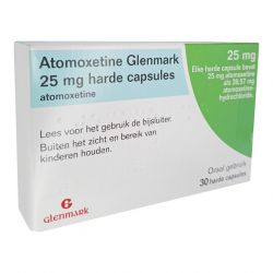 Атомоксетин 25 мг Европа :: Аналог Когниттера :: Glenmark капс. №30 в Челябинске и области фото